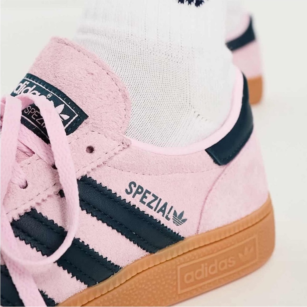adidas Handball Spezial W Clear Pink / Arctic Night / Gum - Picture 4 of 12